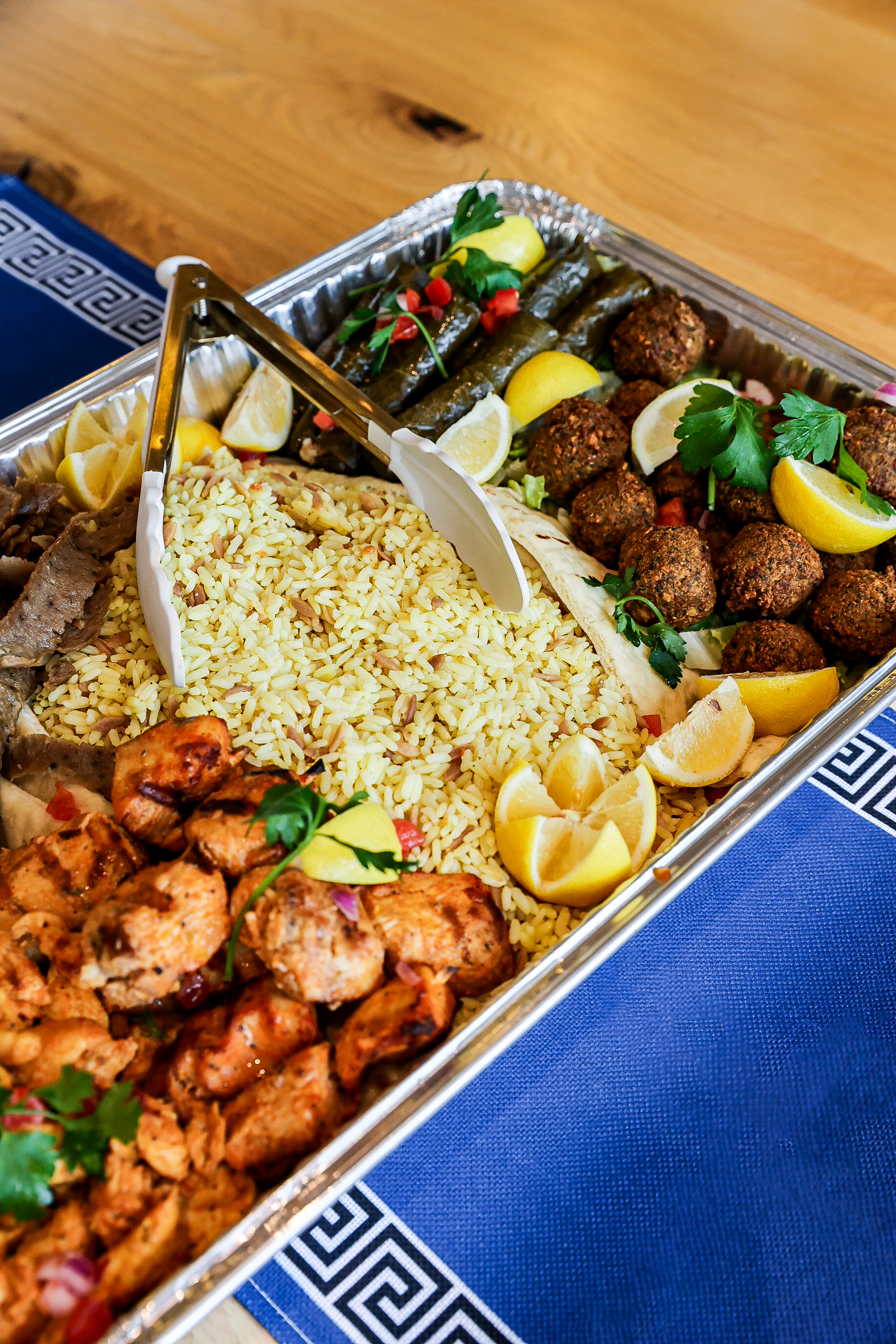 Great Greek Feast spread